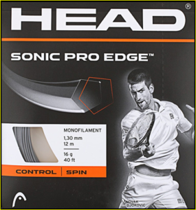 Cordage Head Sonic Pro Edge - Pour Raquettes De Tennis