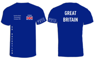 GB Racketlon | Men's T-Shirt | Royal Blue