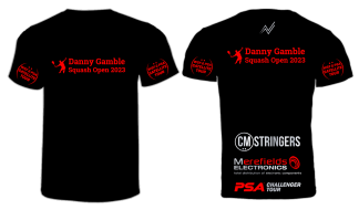 The Danny Gamble Squash Open 2023 T-Shirt