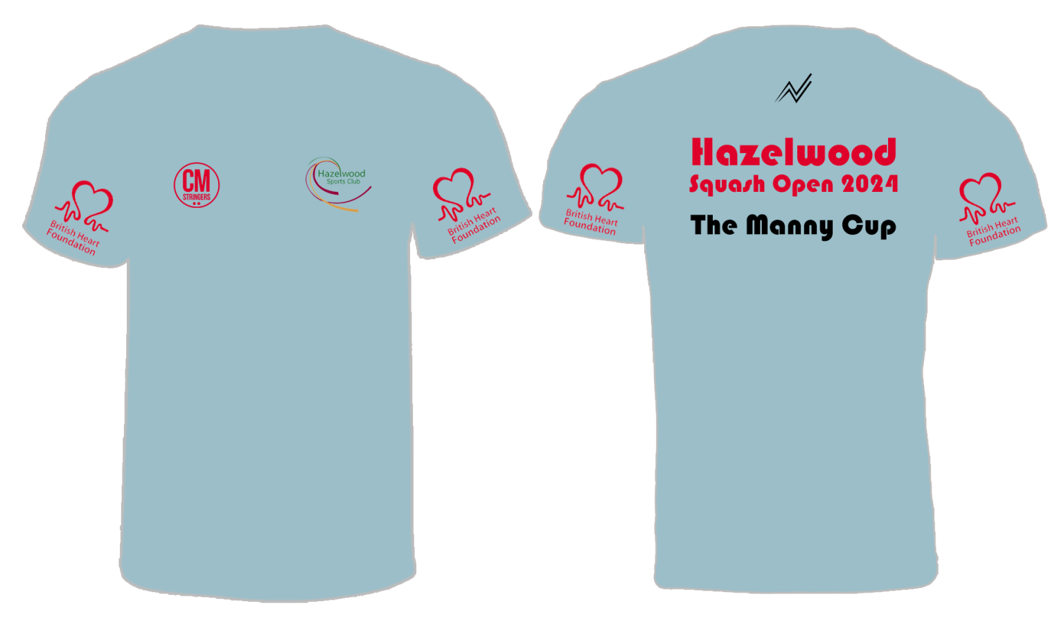 The Manny Cup | Adult T-Shirt | Sky Blue